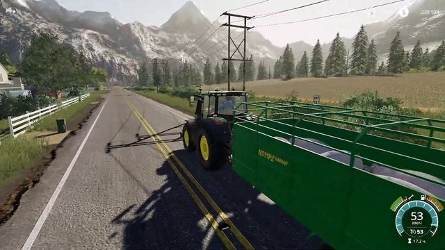 Farming Simulator 19 - Продаю Молоко, Солому, Свиней - Фермер в Штате МОНТАНА # 33 смотреть онлайн