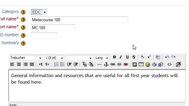 Moodle: How to set up a metacourse смотреть онлайн