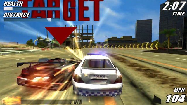 Burnout Legends PSP