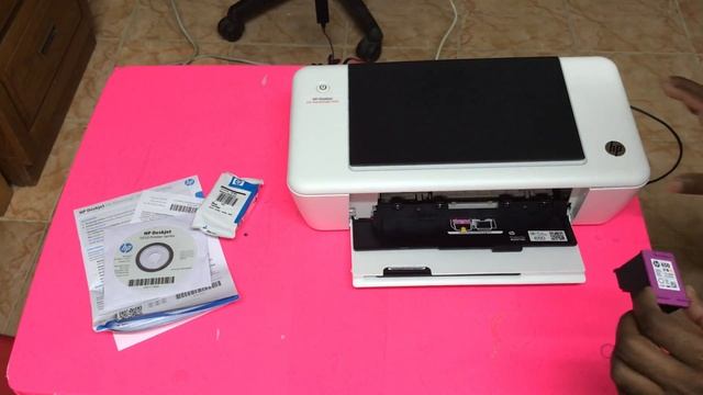 HP deskjet printer 1015 full review, setup and driver Install смотреть онлайн