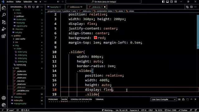 Como Hacer Un Slider Con Html5, Sass Y Javascript смотреть онлайн