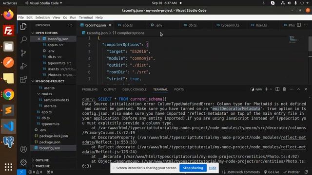 error ColumnTypeUndefinedError: Column type for id is not defined and cannot be guessed смотреть онлайн