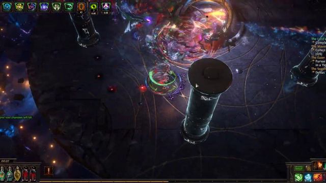 Path of Exile [3.19] Dancing Dervish Occultist vs. The Black Star (Quest) смотреть онлайн