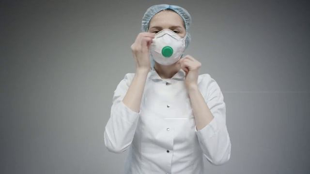 Порядок надевания и снятия одноразового респиратора. COVID-19