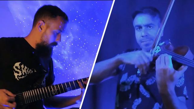 JOE SATRIANI - Starry Night | Violin And Guitar Cover (Chris Snyder)