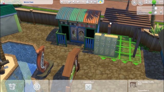 ? WATER PARK ? // Sims 4 Speed Build // NoCC смотреть онлайн