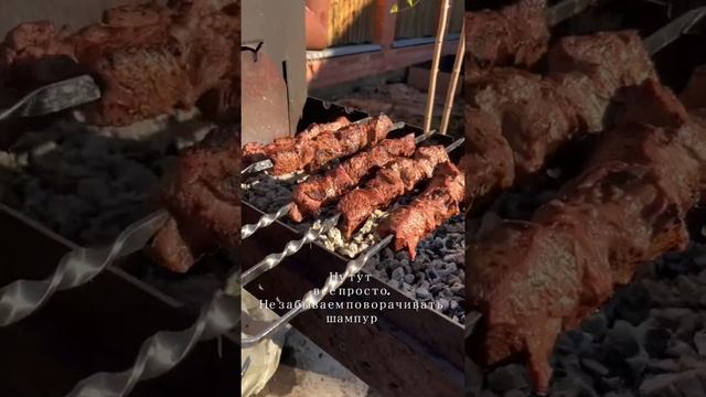 Шашлык из лося. Рецепт в описании смотреть онлайн