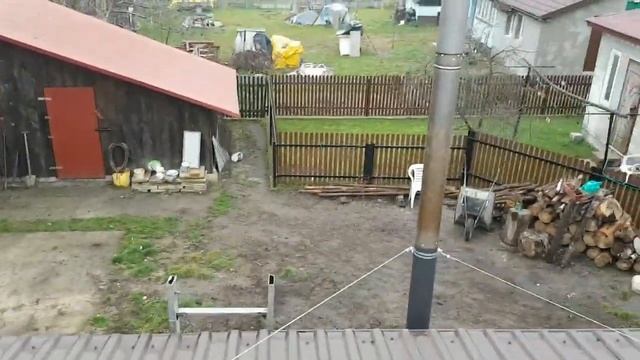 Montaż piecyka typu koza w garażu i efekt grzania смотреть онлайн