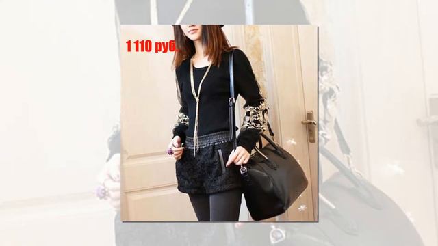 Одежда с АлиЭкспресс - Модный свитер пуловер смотреть онлайн