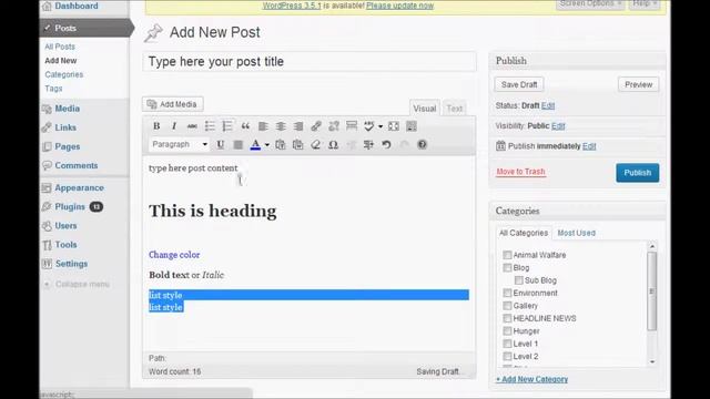 How to Create Custom Post in WordPress with Multiple type Content | WordPress Tutorial # 2 смотреть онлайн