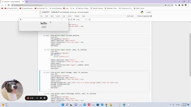 Python Tkinter Button Level:Easy смотреть онлайн