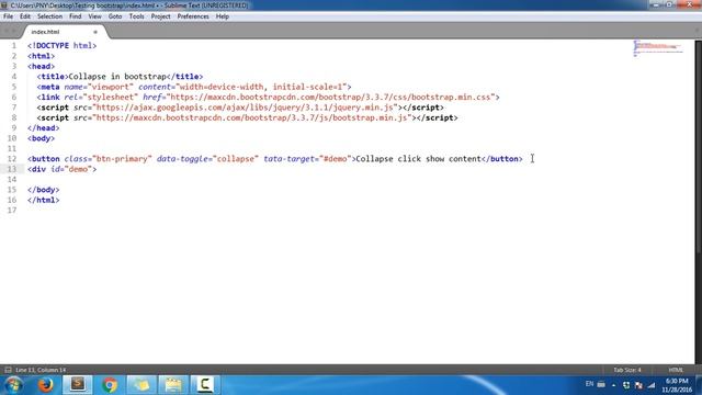 Bootstrap | Explaining about Collapse in Bootstrap [Easy do know] смотреть онлайн