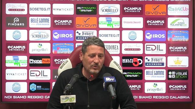 Conferenza stampa mister Trocini pre gara Vibonese-Reggio Calabria смотреть онлайн