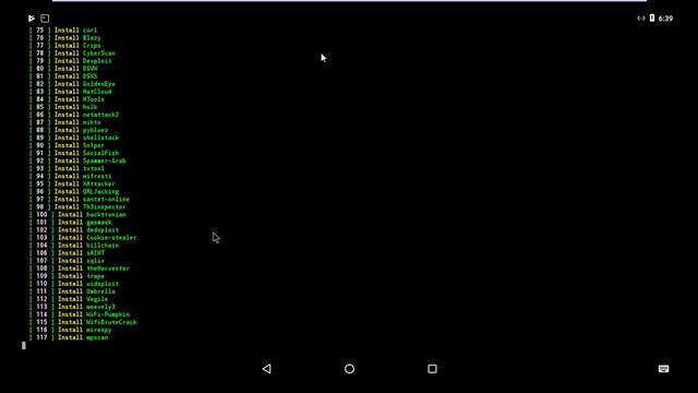 تثبيت أدوات الكالي لينكس على Termux و Ubuntu و Debian دفعة واحدة Tool-X смотреть онлайн