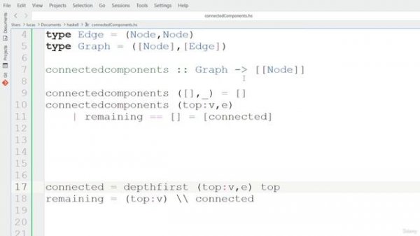 75 - Problem 3 Connected Components