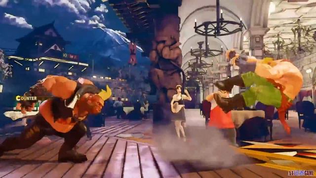 STREET FIGHTER 5 - BIRDIE Critical Art on All Characters + AKUMA (1080P Full HD 60fps) смотреть онлайн