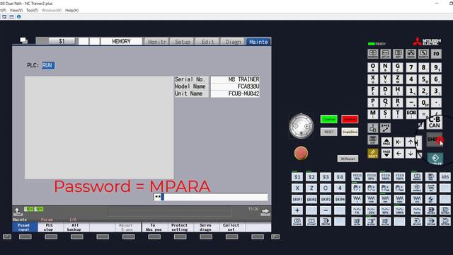 Setting Axis Zero on the Mitsubishi M700 and M800 Series Control смотреть онлайн
