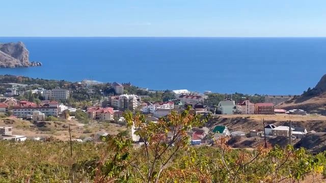 ПОБЕРЕЖЬЕ СУДАКА ВИД НА КРЕПОСТЬ