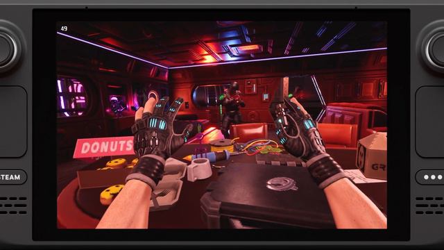 Playing System Shock Remake On The Steam Deck