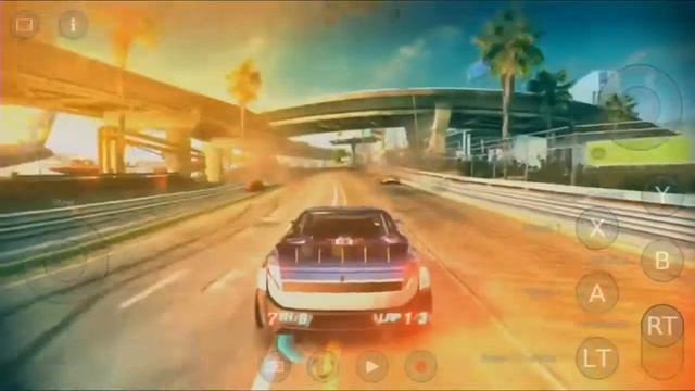 Split Second Gameplay on Android (Nexus 7) Onlive gaming on Android смотреть онлайн