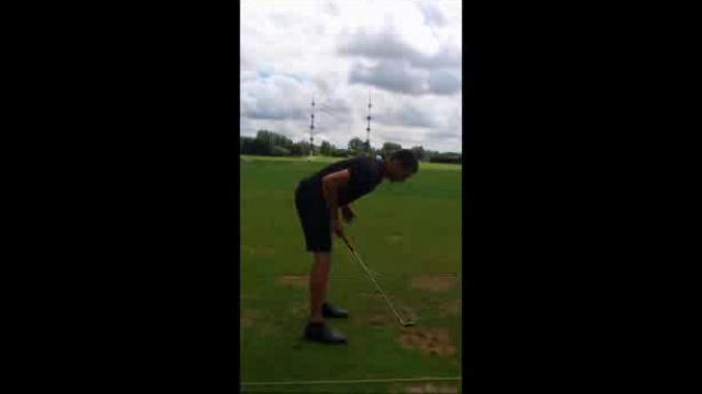 Потрясающий трюк в гольфе смотреть онлайн