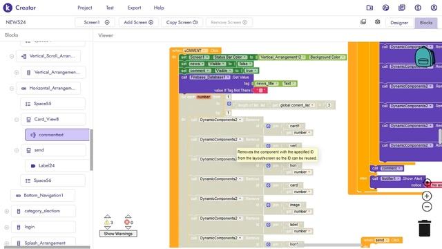 How to Add Comment Feature in Kodular using Firebase |Newsx24| Part - 10 смотреть онлайн