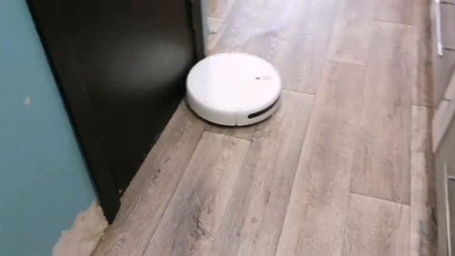 Робот пылесос Xiaomi Mi Robot Vacuum-Mop убирает квартиру до блеска.