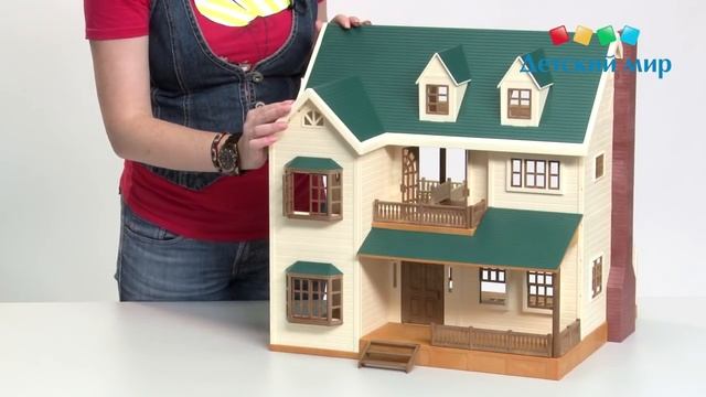 Дом с мансардой Deluxe Sylvanian Families 2735 смотреть онлайн