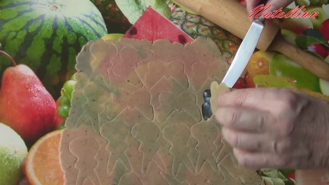Имбирные пряники медовые без яиц. Рождественское печенье Piparkook (постное). Простой рецепт. смотреть онлайн