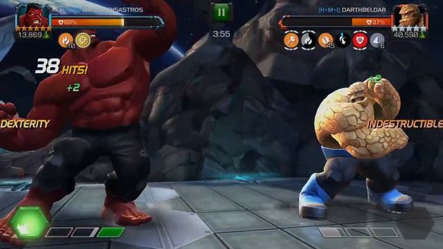 Red Hulk DESTROYS Thing on Node 49! Incinerate & Poison, Stun immunity! Best counter confirmed! MCO смотреть онлайн