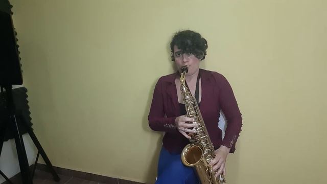 Besame Mucho - Consuelo Velazquez ( Sax Cover Francine Busch) смотреть онлайн