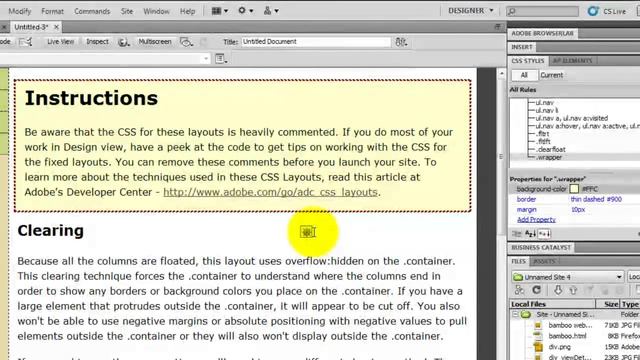 Dreamweaver Tutorials : Working with Div Tags ; Wrap Div around Selection смотреть онлайн