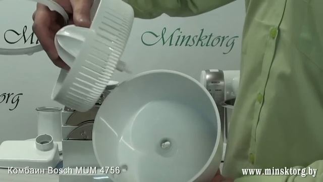 Кухонный комбайн BOSCH MUM 4756 EU.mp4 смотреть онлайн
