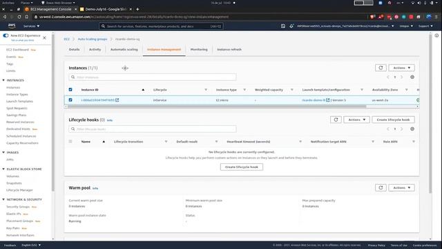 NSights Tutorial: Warm Pools For AWS Auto Scaling Groups For Amazon EC2