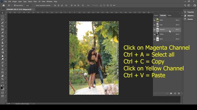 1-minute photoshop tips and tricks | Quick color grading using CMYK mode | Hindi | Episode 57 смотреть онлайн