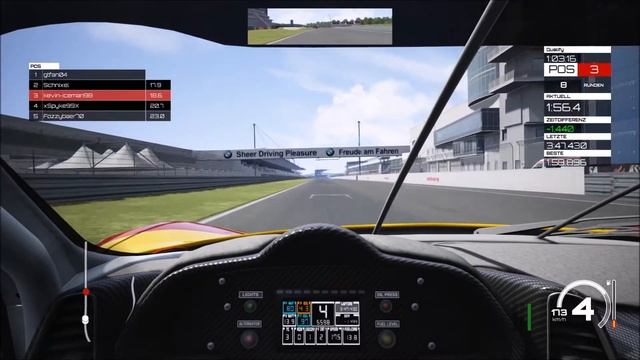 Assetto Corsa - AF Corse (Ferrari 458 GT2) Nürburgring 2/2 PS4 смотреть онлайн