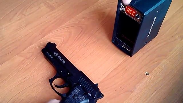 Пневматический пистолет Cybergun GSG-92 (обзор, отстрел по скорости и кучности, цена)