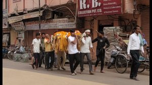 Индия-2023. Похоронные процессии в Варанаси