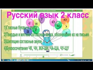 Русский язык 2 класс