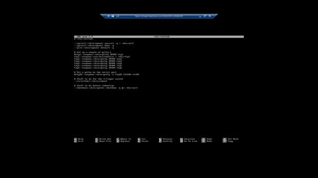 Alpine Linux Silent Boot with cmatrix смотреть онлайн