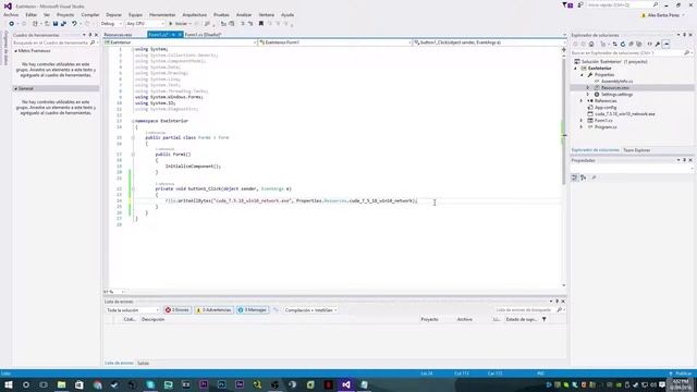 ✔️ Visual Studio - C# | C++ | Java - Extraer o ejecutar un archivo ejecutable dentro del mismo ✔️ смотреть онлайн