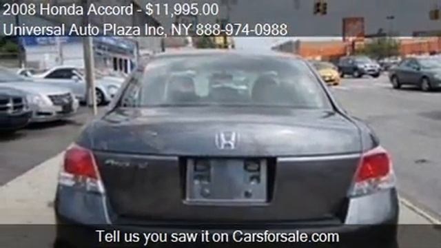 2008 Honda Accord LX-P Sedan for sale in Long Island City, N смотреть онлайн