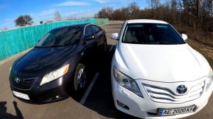 Какие отличия рестайлинг Toyota Camry 40 от дорестайлинга. Сравнение внешних различий. Европейки.
