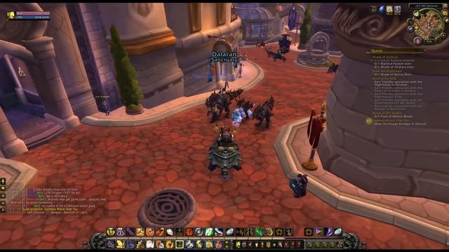 Goddess Watch Over You WoW Legion Quest смотреть онлайн