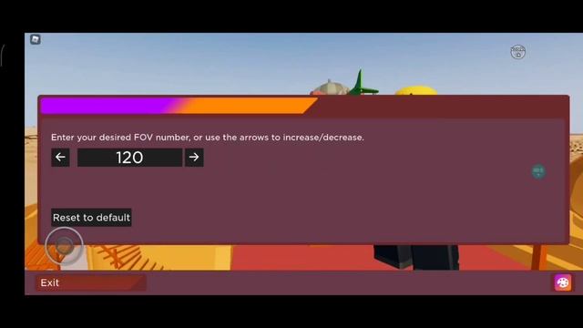 How to change fov finaly here (Roblox Arsenal) смотреть онлайн