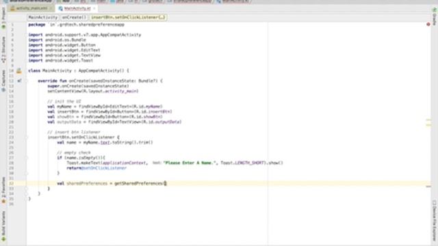 Kotlin Android Studio Tutorial - 4 Shared Preferences and Encryption Security смотреть онлайн