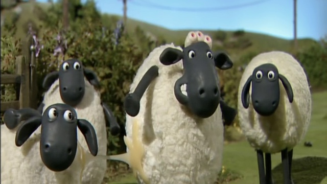 Барашек Шон / Shaun The Sheep: серия 33. Прочная склейка (Stick With Me)