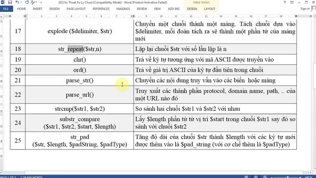 Tự học PHP - 49 PHP String - 14 Ôn tập смотреть онлайн