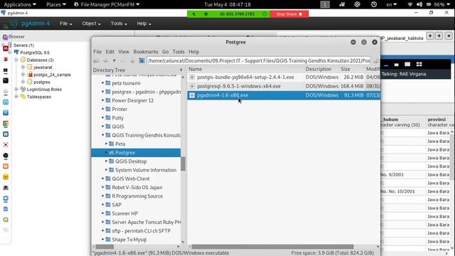 Installation PostgreSQL # PostGIS # Quantum GIS # QGIS # export SHP to PostgreSQL смотреть онлайн