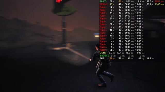 Alan Wake's American Nightmare - GTX 780 Ti 3GB | Xeon E5 2650 v2.0 | DDR3 1866 Mhz смотреть онлайн